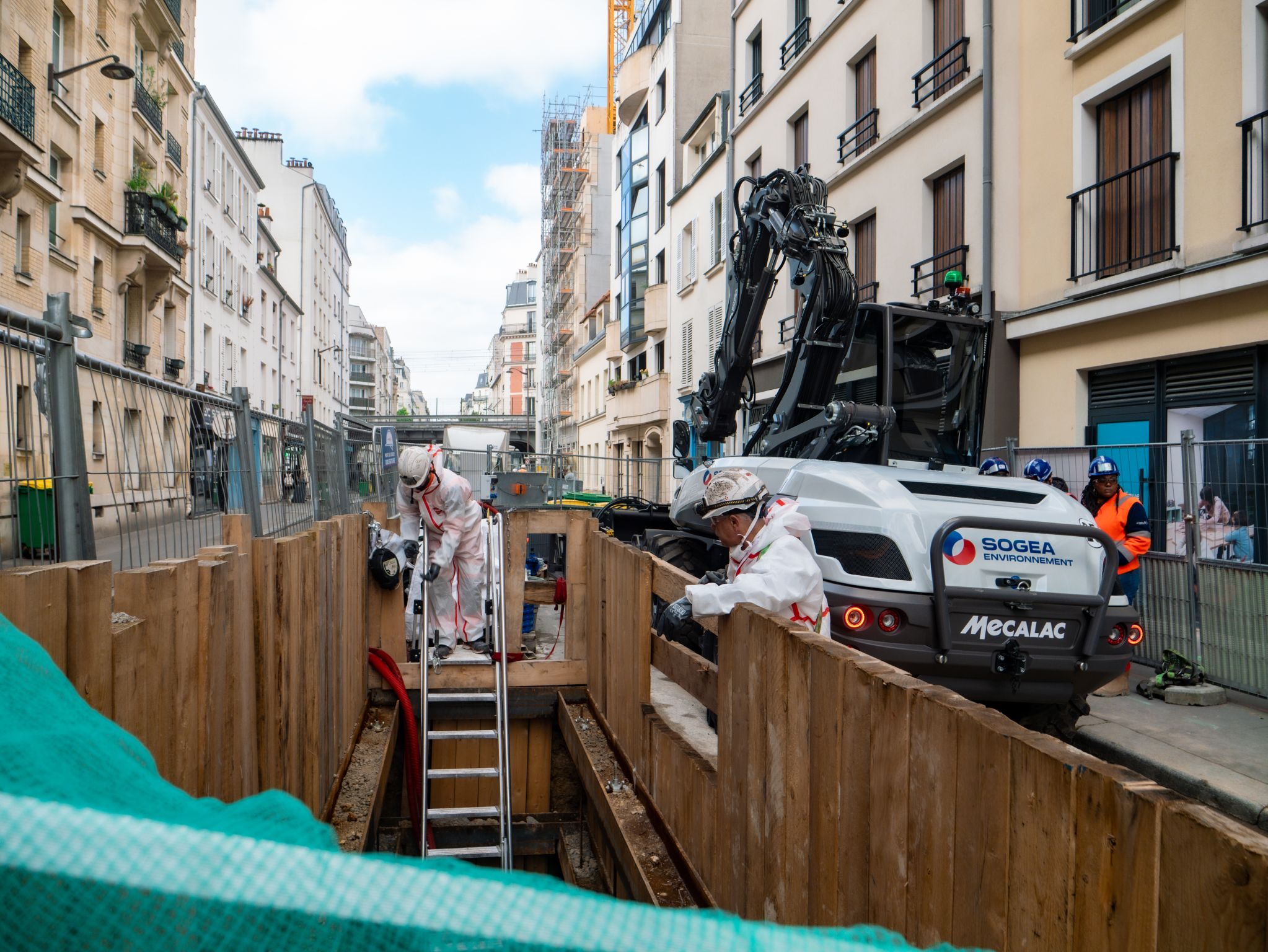 Chantier Sogea Environnement